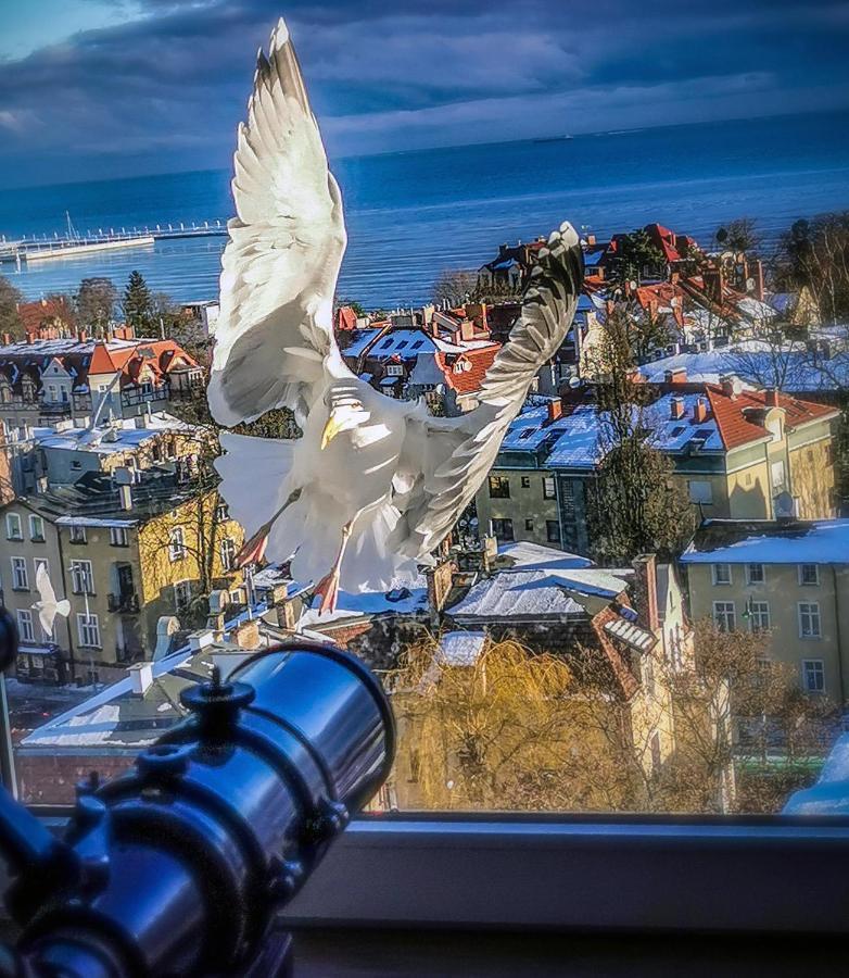 Pokoje Przy Plazy Z Widokiem Na Morze Sopot Bagian luar foto