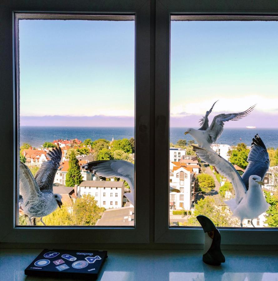 Pokoje Przy Plazy Z Widokiem Na Morze Sopot Bagian luar foto