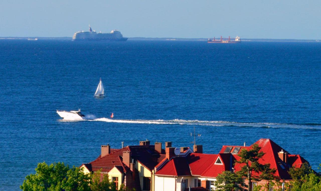 Pokoje Przy Plazy Z Widokiem Na Morze Sopot Bagian luar foto