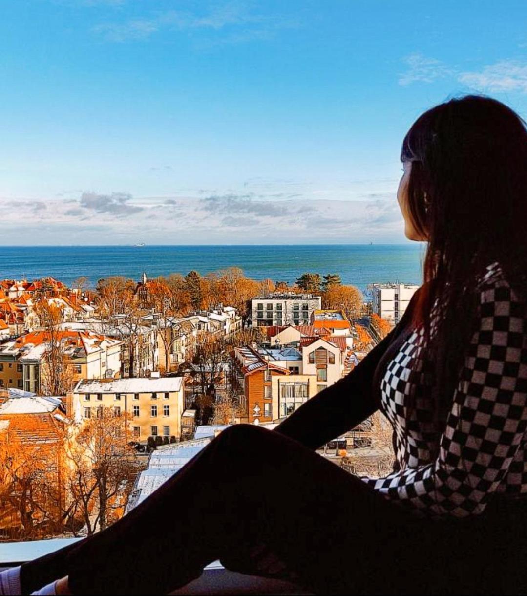 Pokoje Przy Plazy Z Widokiem Na Morze Sopot Bagian luar foto
